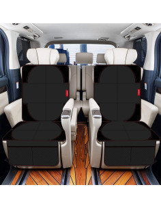 Protector de Asiento de Coche MORROLS 2 Pcs Impermeable XL 2