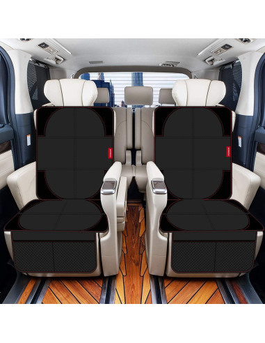 Protector de Asiento de Coche MORROLS 2 Pcs Impermeable XL