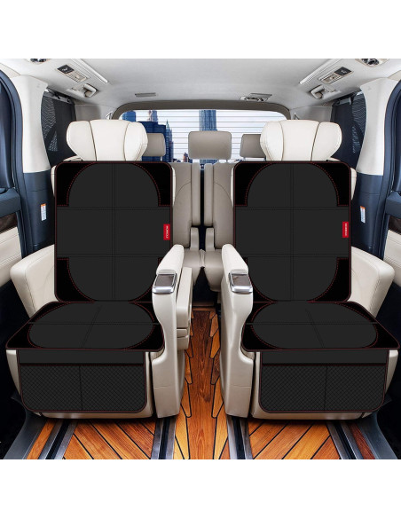 Protector de Asiento de Coche MORROLS 2 Pcs Impermeable XL Protector de Asiento de Coche MORROLS 2 Pcs Impermeable XL