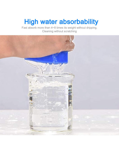 Esponja de Limpieza SAUGWUNDER Azul 17.5x7.5cm Súper Absorbente Esponja de Limpieza SAUGWUNDER Azul 17.5x7.5cm Súper Absorbente