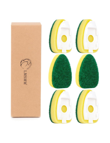 Recargas de Esponja Sin Rayones LMSMW - 6 Cabezas de Reemplazo