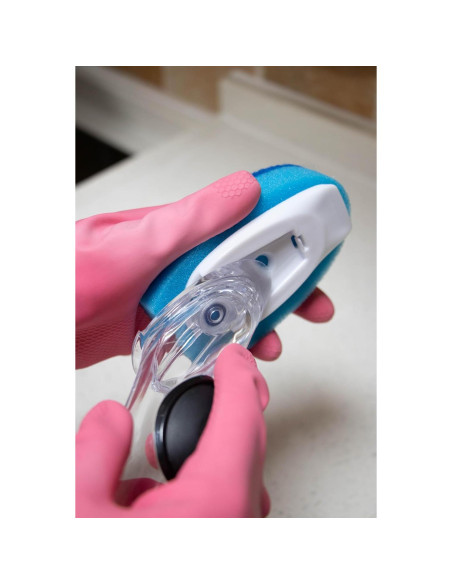 Varita de limpieza DGSDKD con 7 esponjas recambiables Varita de limpieza DGSDKD con 7 esponjas recambiables