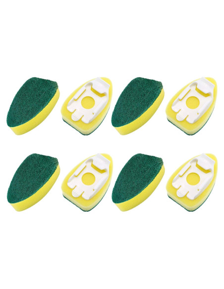 8 Esponjas de Reemplazo para Varitas de Platos Boao 8 Esponjas de Reemplazo para Varitas de Platos Boao