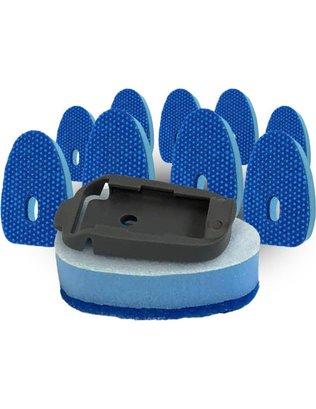 Recarga de Esponja Sin Plástico Smilyeez para Dishwand - 10 Unidades Recarga de Esponja Sin Plástico Smilyeez para Dishwand - 10 Unidades