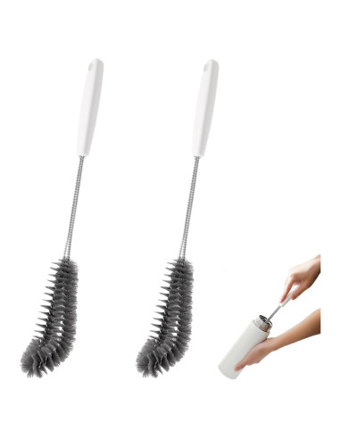 Paquete de 2 cepillos de limpieza Kwude 40.64 cm Negro