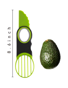 Cortador de Aguacate 3 en 1 Aichoof, Apto Lavavajillas 2