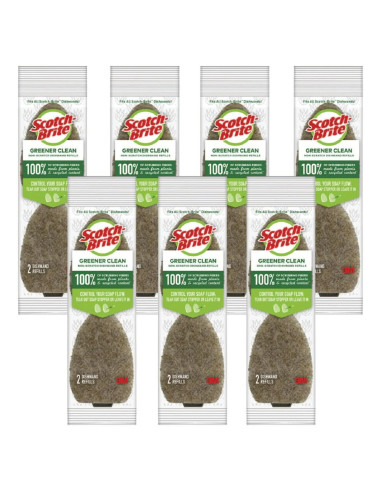 Recambios de esponja Scotch-Brite Greener Clean 14 unidades