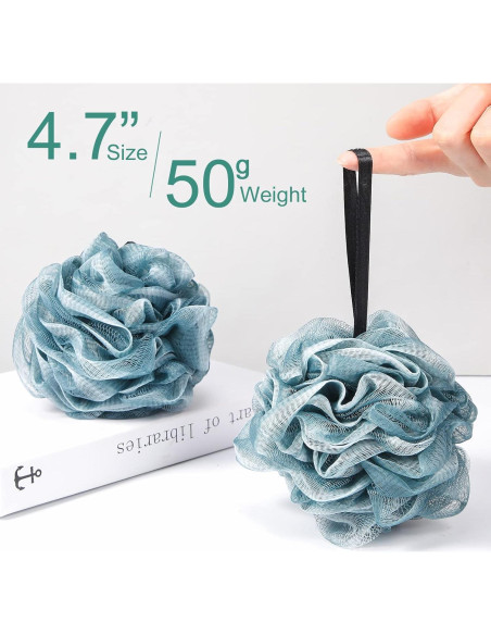 Paquete de 48 Esponjas de Baño Shellwei 50g Exfoliantes Paquete de 48 Esponjas de Baño Shellwei 50g Exfoliantes