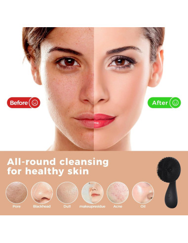 Cepillo Facial Eléctrico Ccigedy UX-CZDF-25YO 2 en 1 Impermeable
