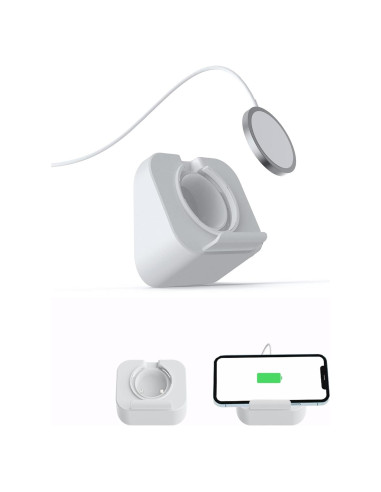 Soporte de Pared para Cargador MagSafe NOTMBESTM Blanco