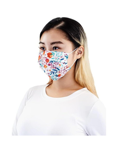 Mascarillas desechables 3 capas Lavanda 50 pcs - Alta calidad
