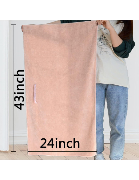 Toalla de Microfibra Extra Grande Chloven 2 Pack 109x61 cm Toalla de Microfibra Extra Grande Chloven 2 Pack 109x61 cm