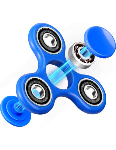 Fidget Spinner SCIONE Paquete de 5 Juguetes Antiestrés