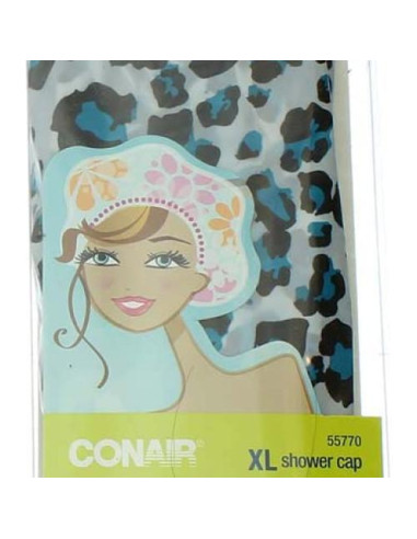 Gorro de Ducha XL Conair Impermeable para Cabello Seco