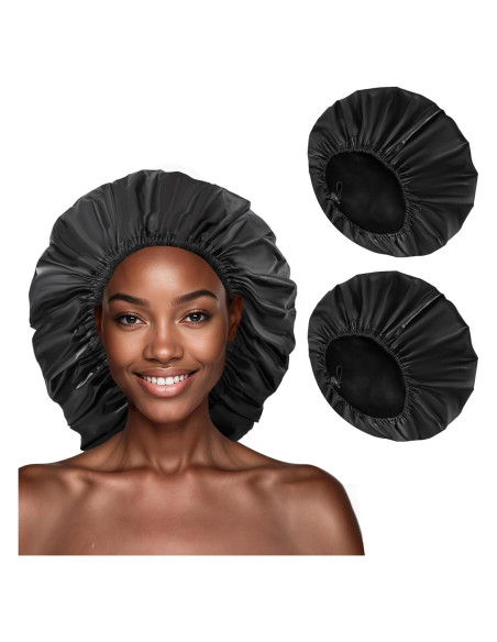 Gorro de Ducha Extra Grande Pengxiaomei - Impermeable y Reutilizable Gorro de Ducha Extra Grande Pengxiaomei - Impermeable y Reutilizable