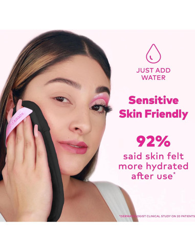 MakeUp Eraser Mini PRO Rosa - Elimina Maquillaje con Agua