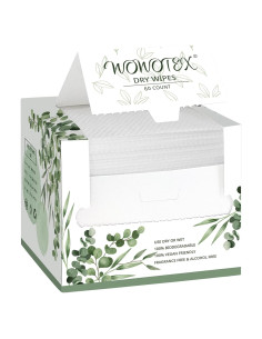 Toallas Faciales Desechables WOWOTEX 60 Piezas 25.4x30.5cm