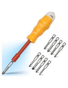 Juego de Destornilladores Aislados LONPAL 9 Piezas LED