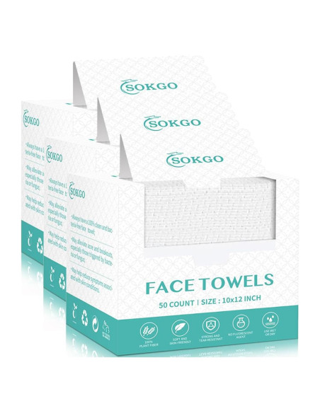 Toallas Faciales Desechables Loske 150 Unidades 25.4x38.1cm Toallas Faciales Desechables Loske 150 Unidades 25.4x38.1cm