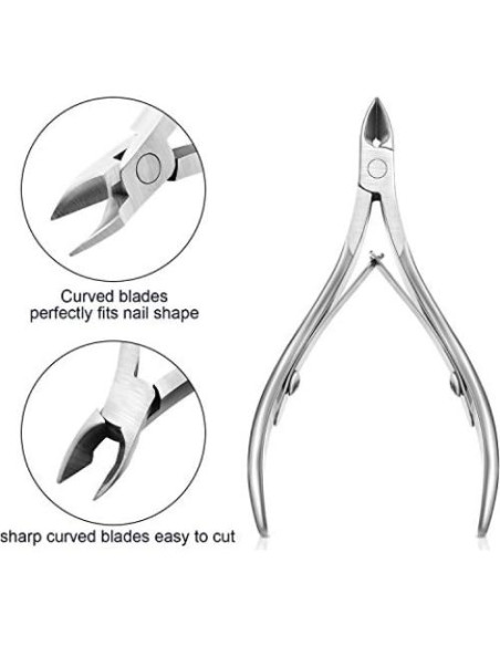Kit Cortadores de Cutículas Mudder Acero Inoxidable 4 Piezas Kit Cortadores de Cutículas Mudder Acero Inoxidable 4 Piezas