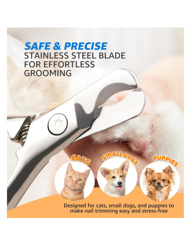 Cortauñas Profesional IPTPAS para Gatos y Perros Pequeños