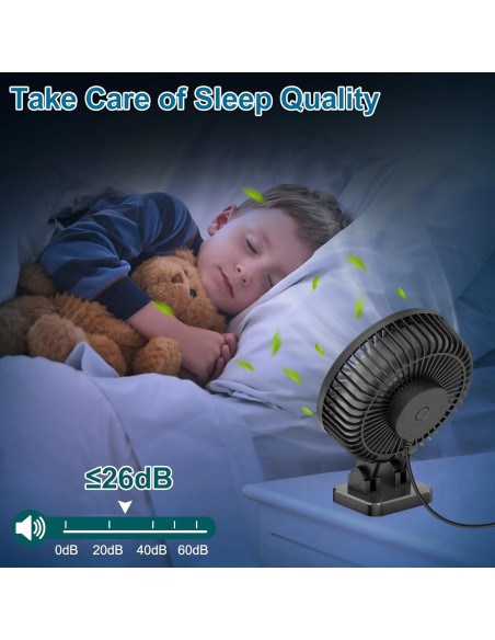 Ventilador de Escritorio JZCreater Mini USB 3 Velocidades Silencioso Ventilador de Escritorio JZCreater Mini USB 3 Velocidades Silencioso