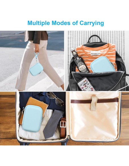 Funda Canboc Azul para Impresora Térmica T02 Mini Funda Canboc Azul para Impresora Térmica T02 Mini
