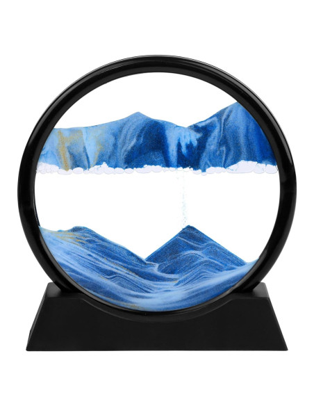 Pintura de Arena 3D TBoxBo Redonda Azul 18x20 cm Pintura de Arena 3D TBoxBo Redonda Azul 18x20 cm