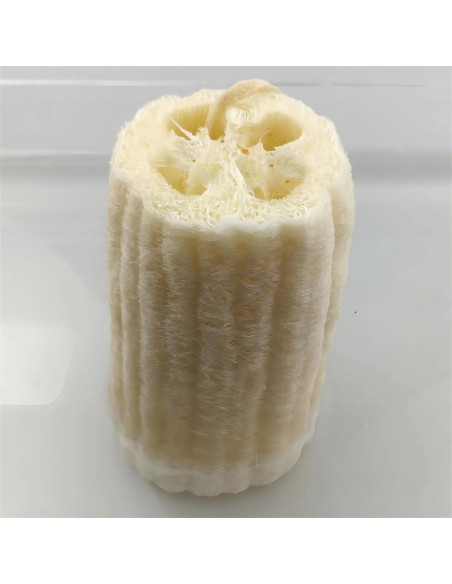Esponjas de Lufa Natural 100% ENLAYER - 4 Piezas 12 cm Esponjas de Lufa Natural 100% ENLAYER - 4 Piezas 12 cm