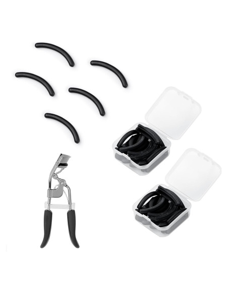 48 Almohadillas de Silicona para Rizador de Pestañas Elf - Negro 48 Almohadillas de Silicona para Rizador de Pestañas Elf - Negro