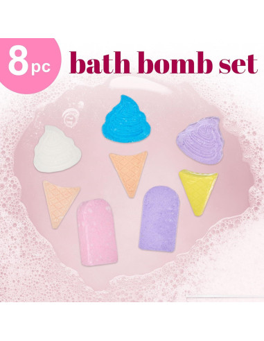 Set de 8 Bombas de Baño Aromatizadas Almar - Niños