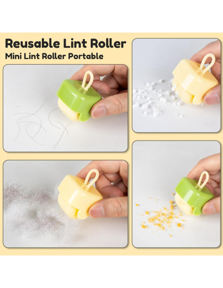 3 Piezas Rodillo Quitapelusas Reutilizable Lifeqian Beige 3 Piezas Rodillo Quitapelusas Reutilizable Lifeqian Beige