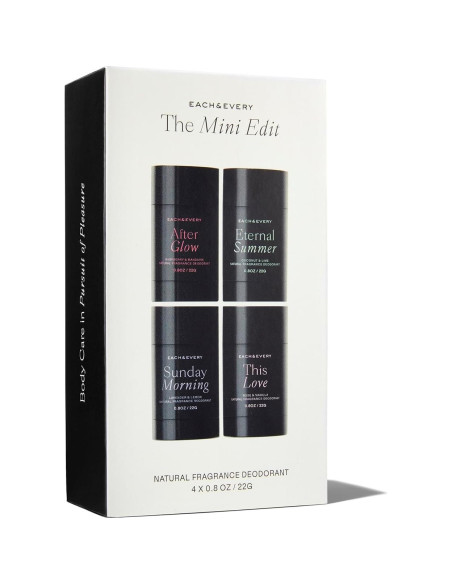 Desodorante Natural Cada Uno y Cada Uno - 4 Aromas para Piel Sensible Desodorante Natural Cada Uno y Cada Uno - 4 Aromas para Piel Sensible