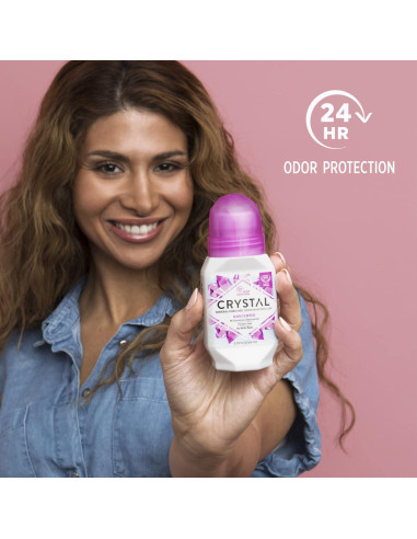 Desodorante Mineral Roll-On Crystal Sin Fragancia 66.5 ml
