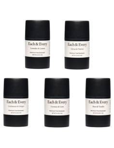 Desodorante Natural Cada y Cada - Sin Aluminio - Pack 5x14.17g