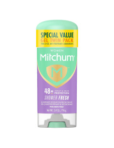 Antitranspirante Gel Mitchum Mujeres 96g x2 - 48h Protección