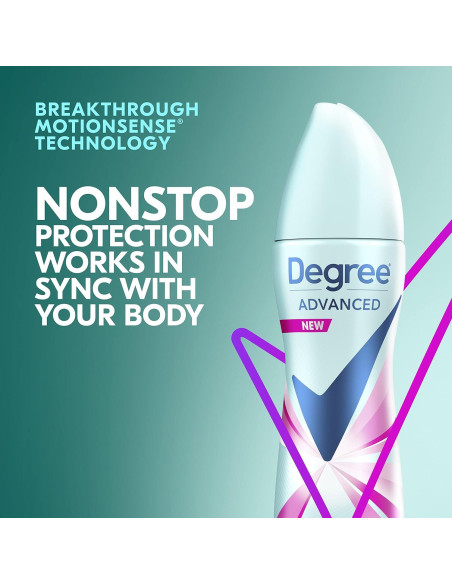 Desodorante Antitranspirante Degree Advanced Spray Seco 3x107.7g Desodorante Antitranspirante Degree Advanced Spray Seco 3x107.7g
