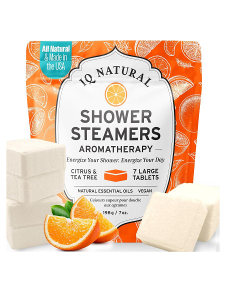 Bombas de Ducha Aromaterapia Orgánicas IQNATURAL - Cítricos Bombas de Ducha Aromaterapia Orgánicas IQNATURAL - Cítricos
