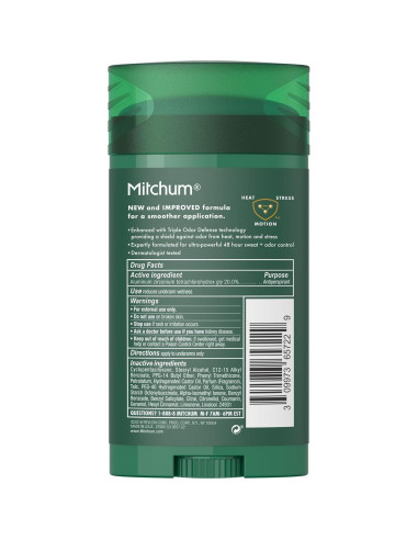 Desodorante Antitranspirante Mitchum Energía 76.5 g - 48 Horas