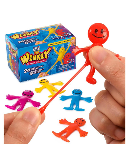 Juguete Estirable Pick A Toy Conjunto de 24 para Fiestas Juguete Estirable Pick A Toy Conjunto de 24 para Fiestas
