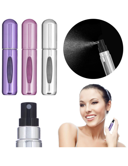 Set de Atomizadores de Perfume 3 Piezas EXPRESSIONS 5mL Set de Atomizadores de Perfume 3 Piezas EXPRESSIONS 5mL