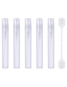 Botella de Spray Rellenable 10ml LIEUDAGE Slim Frosted