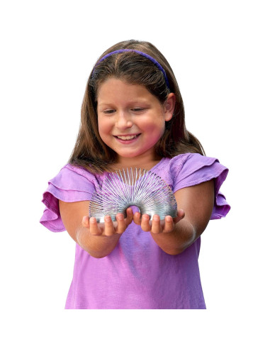 Slinky Original de Metal - Paquete de 3 Juguetes Antiestrés