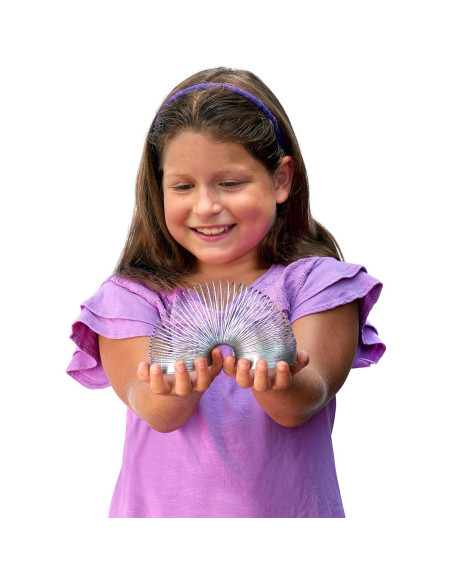 Slinky Original de Metal - Paquete de 3 Juguetes Antiestrés Slinky Original de Metal - Paquete de 3 Juguetes Antiestrés