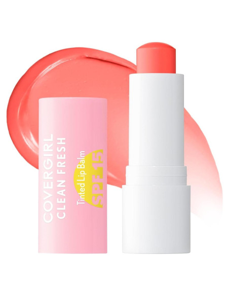 Bálsamo Labial Tinte Limpio Covergirl SPF 15 - Naranja Bálsamo Labial Tinte Limpio Covergirl SPF 15 - Naranja