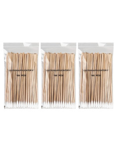 Bastones de Algodón Vaincre 300pcs 15cm Punta Precisa