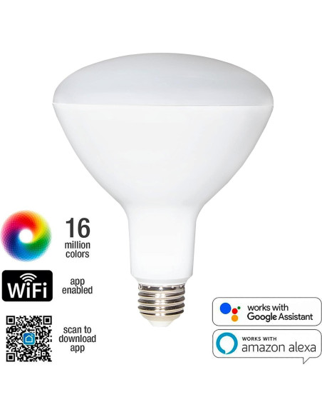 Bombilla LED Inteligente Luvoni Maxxima E26 Multicolor 1300 Lúmenes Bombilla LED Inteligente Luvoni Maxxima E26 Multicolor 1300 Lúmenes