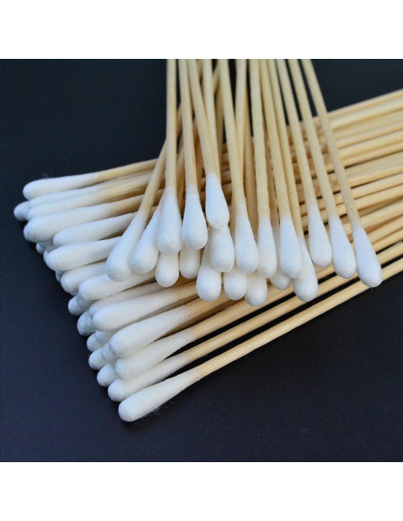 Bastones de Algodón Estériles Bantoye 15 cm - 500 Pcs Bastones de Algodón Estériles Bantoye 15 cm - 500 Pcs