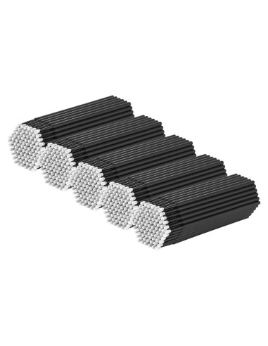 Bastones Micro Desechables Cuttte 500PCS para Pestañas 2mm