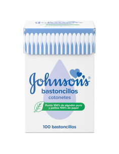 Bastones de algodón Johnsons y Johnsons - 100 unidades